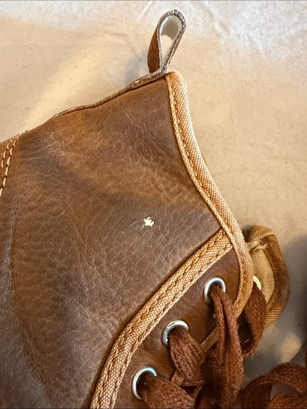 GAP Kids Brown High-Top Canvas Sneakers